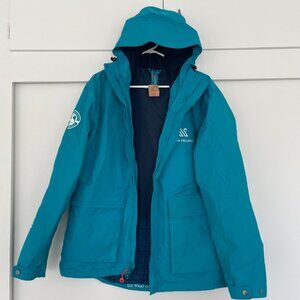3-in-1 Polar Expedition Parka Jacket size small (unisex)